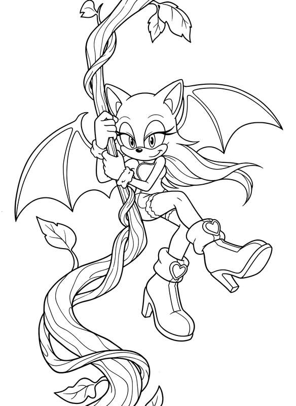 Rouge's Vine Swing Delight