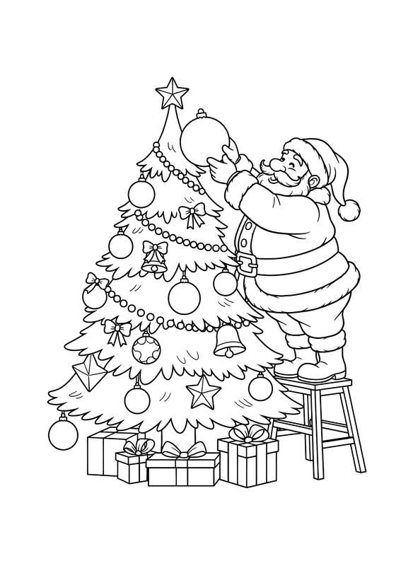 Decorating the Symmetrical Tree