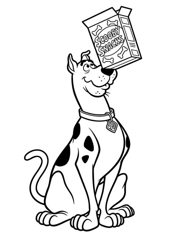 Scooby's Masterful Snack Balance