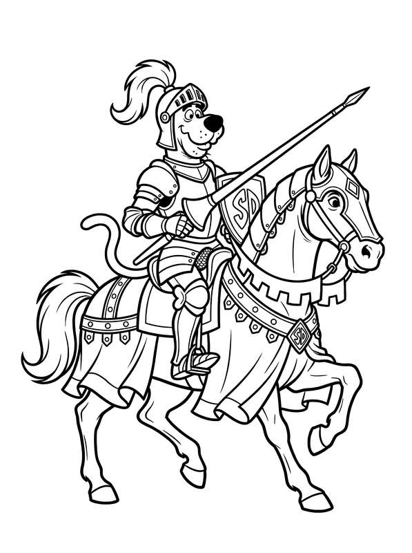 Sir Scooby's Medieval Gallop