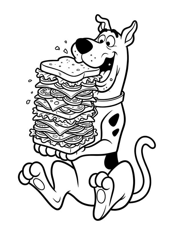 Scooby-Doo’s Sky-High Sandwich Snack