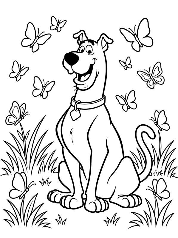 Scooby-Doo’s Butterfly Serenade