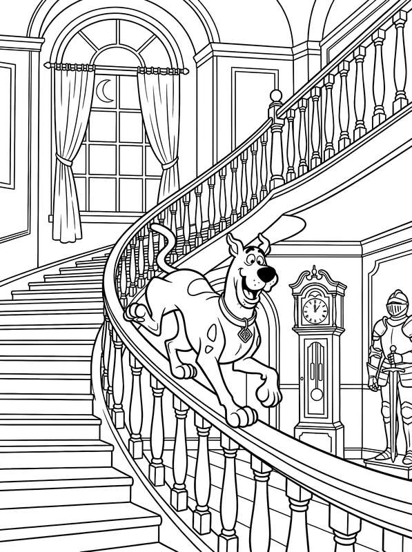 Scooby's Spooky Staircase Slide