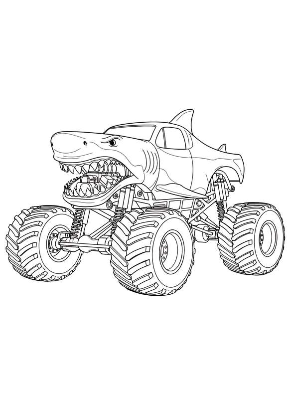 Shark-Themed Stomper