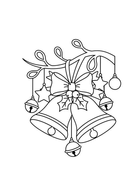 Jingle Bells Ringing: Cartoon Pair