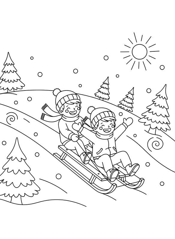 Joyful Hill Sled Run