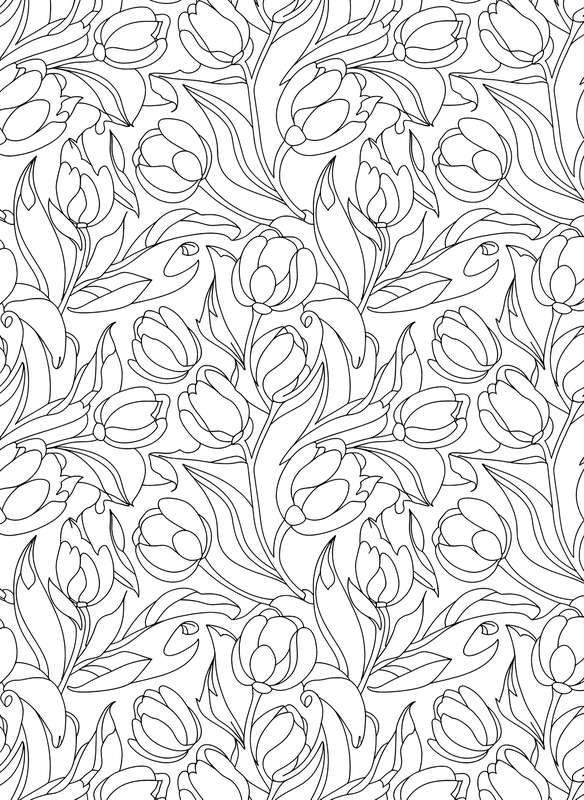 Geometric Garden Pattern