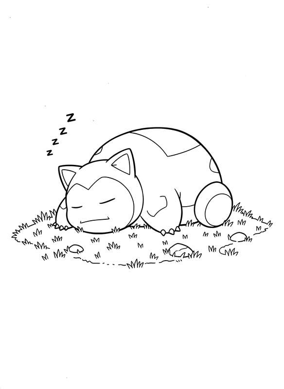 Snorlax's Grassy Slumber