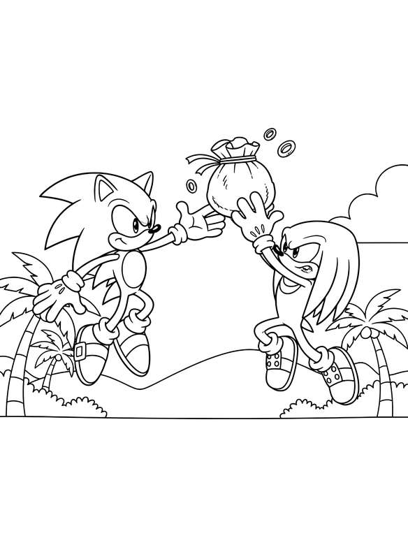 Sonic and Knuckles Ring Toss