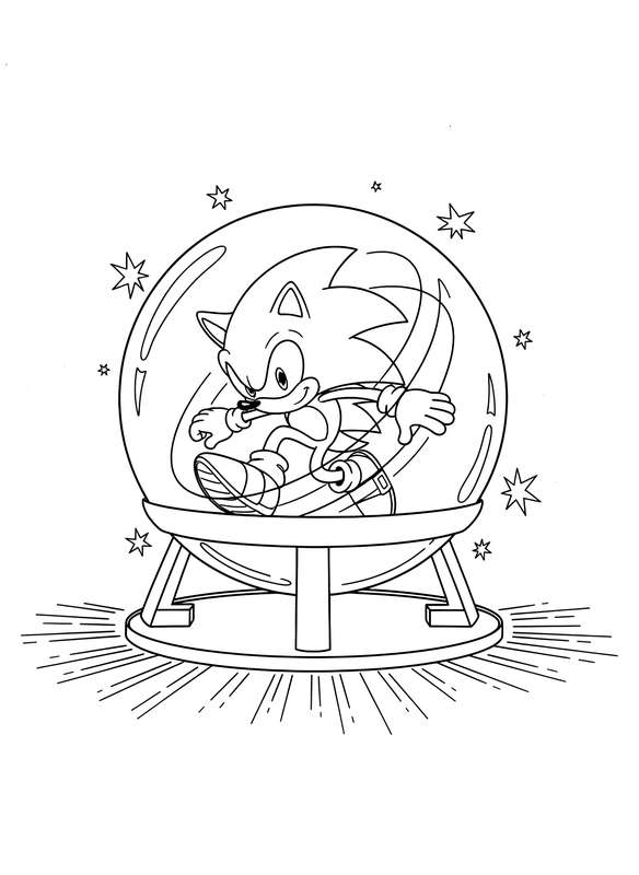 Sonic's Transparent Roller Ride