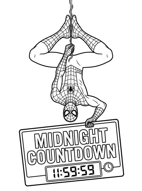 Spider-Man's Midnight New Year Countdown