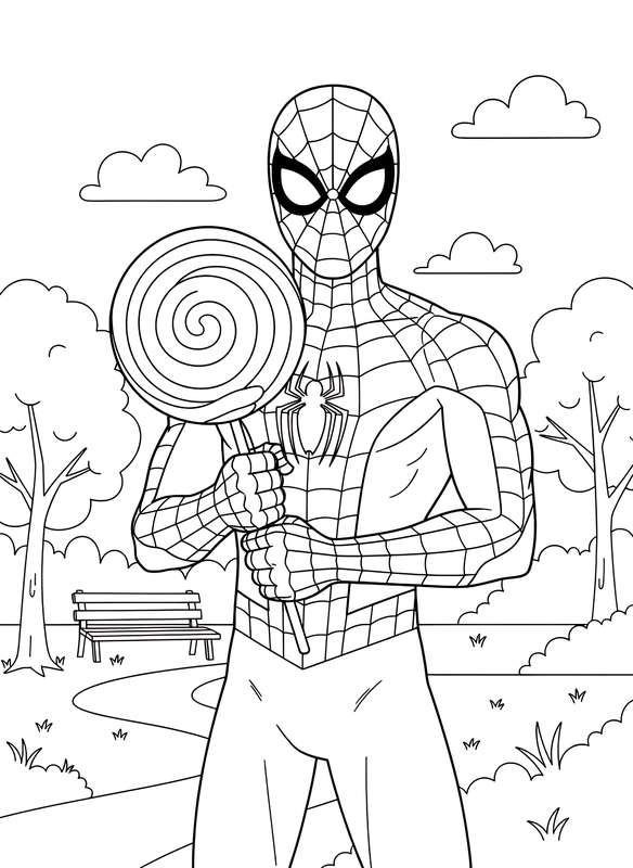 Park Day Delight with Spidey