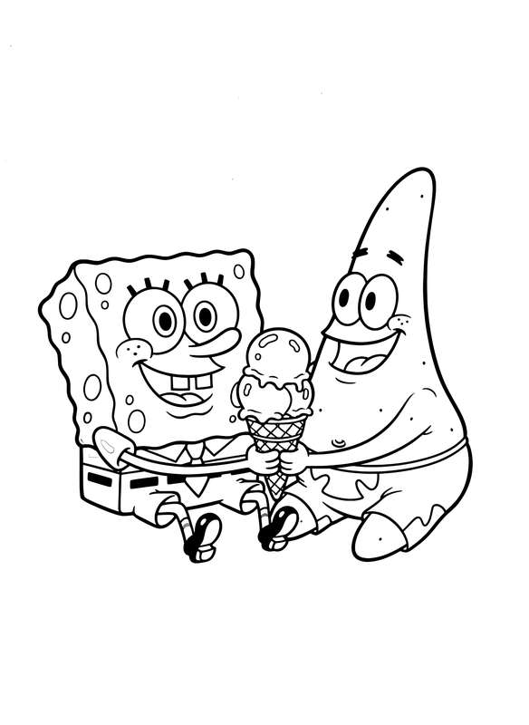 Sharing a Sweet Icy Treat