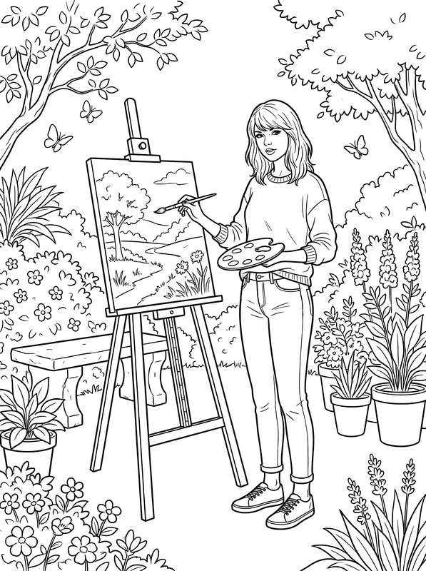 Garden Masterpiece with Taylor