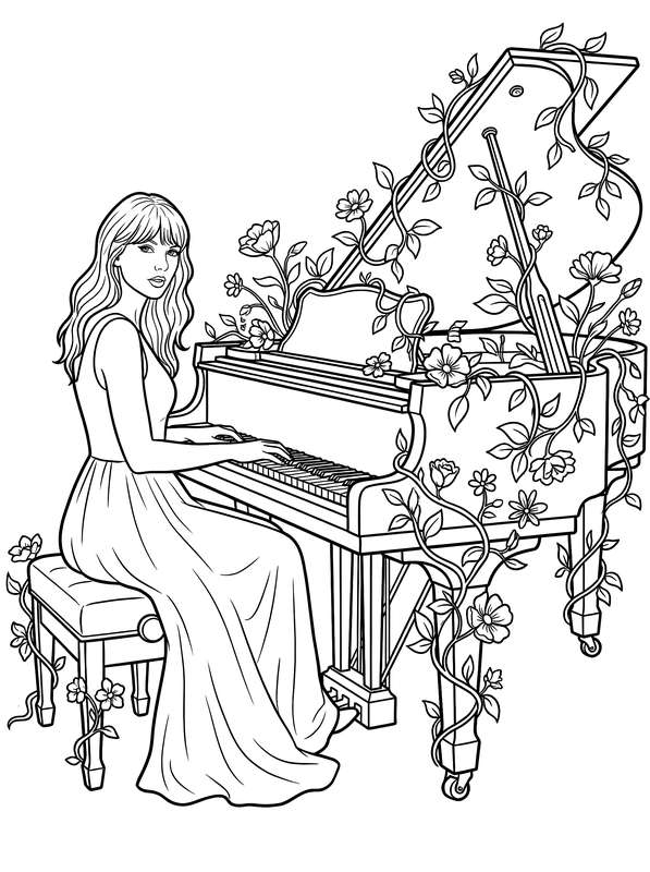 Melodies in Bloom: Musical Garden