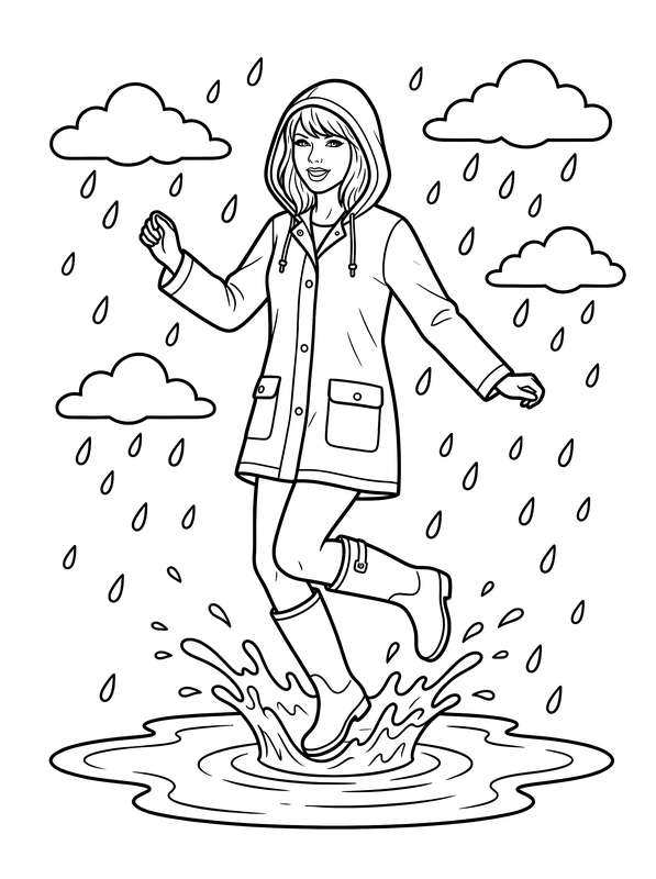 Rainy Day Pop Star Splash