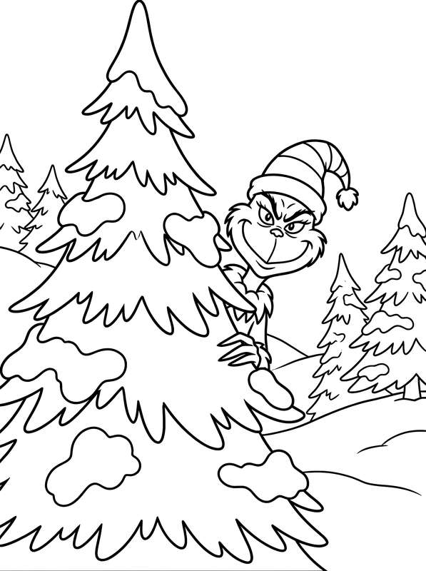 The Sneaky Grinch’s Winter Ambush