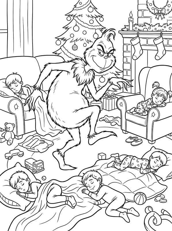 The Grinch's Silent Midnight Mission