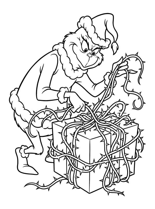 The Grinch's Prickly Christmas Present