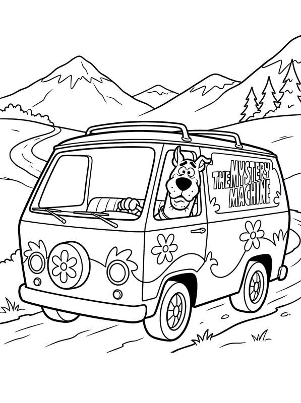 Scooby's Spooky Mountain Mystery Ride