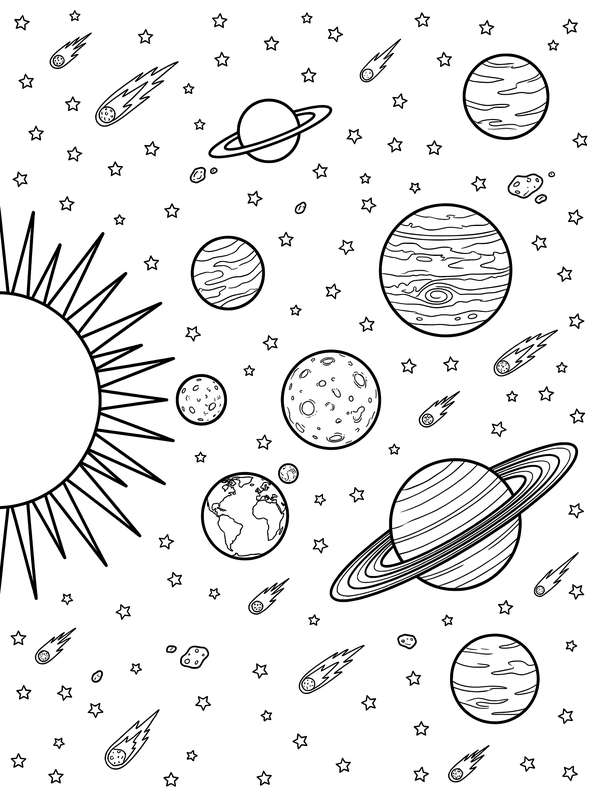 Interstellar Odyssey: A Solar System Safari