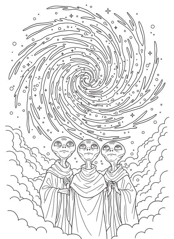 Stargazing Under the Swirl