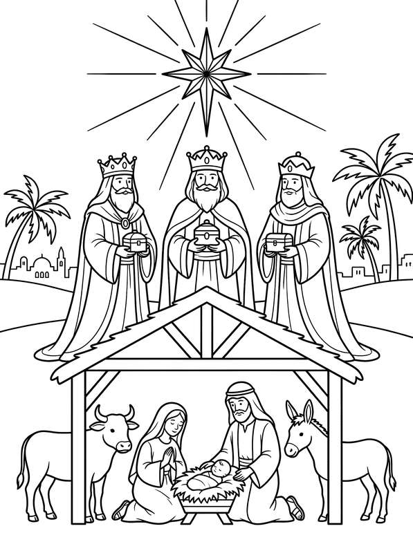 A Royal Journey to the Manger