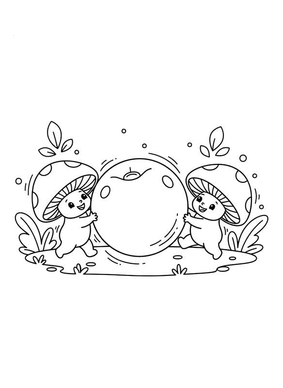 Baby Mushroom Berry Ball Game