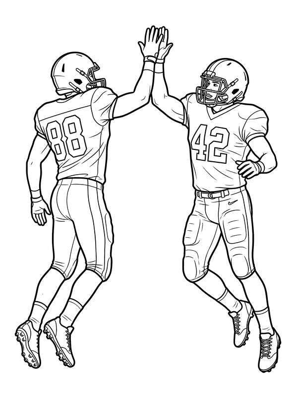 Gridiron Victory High-Five