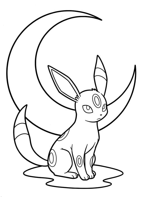 Umbreon Under the Moon