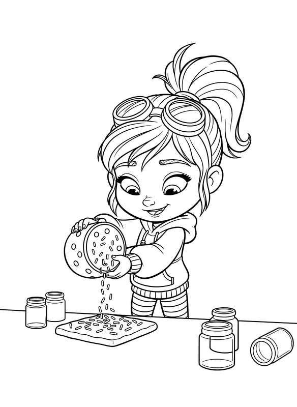 Vanellope's Sprinkled Sweet Creation