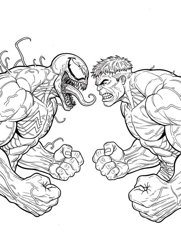 Clash of the Titans: Hulk vs. Venom