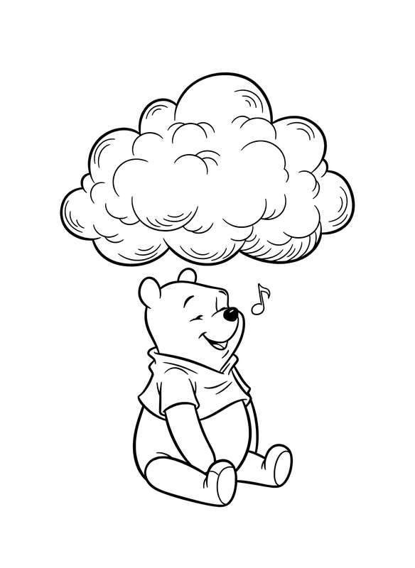 7 Free Winnie the Pooh Coloring Pages